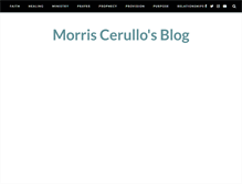 Tablet Screenshot of morriscerullo.com